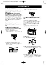 Предварительный просмотр 26 страницы Goldstar MV1604SB Owner'S Manual & Cooking Manual