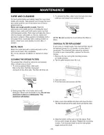 Предварительный просмотр 26 страницы Goldstar MV1604ST Owner'S Manual & Cooking Manual