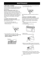 Предварительный просмотр 24 страницы Goldstar MV1608BB Owner'S Manual & Cooking Manual