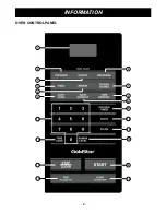 Preview for 8 page of Goldstar MV1610BB Owner'S Manual & Cooking Manual