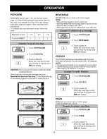 Предварительный просмотр 15 страницы Goldstar MV1615B Owner'S Manual & Cooking Manual