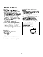 Предварительный просмотр 13 страницы Goldstar MV1615W Service Manual