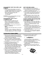 Предварительный просмотр 14 страницы Goldstar MV1615W Service Manual