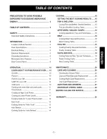 Preview for 3 page of Goldstar MVH1615WW Owner'S Manual & Cooking Manual