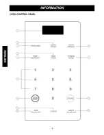 Preview for 8 page of Goldstar MVH1615WW Owner'S Manual & Cooking Manual