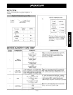 Preview for 13 page of Goldstar MVH1615WW Owner'S Manual & Cooking Manual