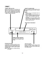 Предварительный просмотр 17 страницы Goldstar R-E21M Owner'S Manual