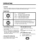 Предварительный просмотр 3 страницы Goldstar R1203 Owner'S Manual