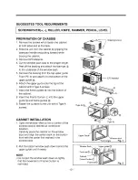 Preview for 10 page of Goldstar R1404 Owner'S Manual