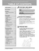 Preview for 2 page of Goldstar WG1005R Owner'S Manual