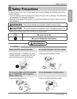 Предварительный просмотр 3 страницы Goldstar WG1005R Owner'S Manual