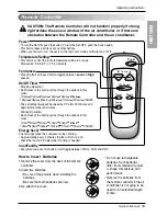 Preview for 19 page of Goldstar WG1005R Owner'S Manual