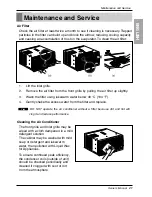 Preview for 21 page of Goldstar WG1005R Owner'S Manual