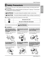 Preview for 3 page of Goldstar WG1805R Owner'S Manual