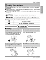 Предварительный просмотр 3 страницы Goldstar WG5005 Owner'S Manual