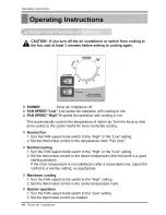 Предварительный просмотр 16 страницы Goldstar WG5005 Owner'S Manual