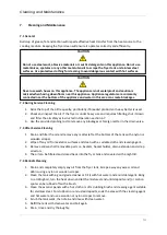 Preview for 14 page of goldstein 800 Series Installation And Operation Manual