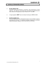 Preview for 5 page of goldstein CWA Installation Procedure – User Manual Service Instruction