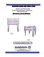 Preview for 1 page of goldstein E201 Installation Procedures Manual