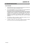 Preview for 6 page of goldstein E201 Installation Procedures Manual