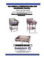 Preview for 1 page of goldstein GPG-30 Installation Procedure – User Manual Service Instruction