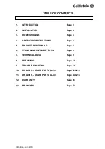 Preview for 2 page of goldstein SA-36FF Installation Procedure – User Manual