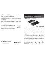 Goldtouch GTP-0044 User Manual preview