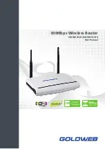 Предварительный просмотр 1 страницы Goldweb GW-WR301N User Manual