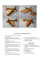 Preview for 7 page of Goldwing RC YAK55M 30CC Manual