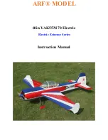 Goldwing YAK 55M 70 E Instruction Manual preview