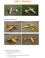 Preview for 8 page of Goldwing YAK 55M 70 E Instruction Manual