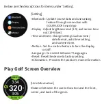 Предварительный просмотр 25 страницы Golf Buddy aim W11 User Manual