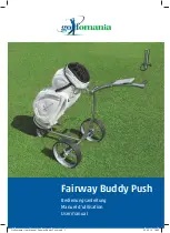 Golfomania Fairway Buddy Push User Manual preview