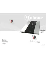 Preview for 1 page of golmar A500 User Manual