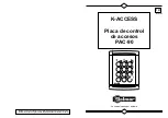 Preview for 1 page of golmar K-ACCESS PAC-90 Quick Start Manual