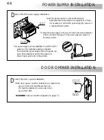 Предварительный просмотр 45 страницы golmar Rock Series Installation Manual