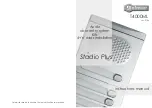 Preview for 1 page of golmar Stadio Plus T4000ML Instruction Manual