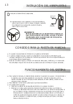 Preview for 15 page of golmar Stadio Plus T4003ML Instruction Manual