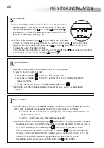 Предварительный просмотр 45 страницы golmar SV-1370 SII Colour Instruction Manual