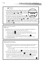 Предварительный просмотр 13 страницы golmar SV-370S Instruction Manual