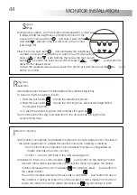 Предварительный просмотр 45 страницы golmar SV-370S Instruction Manual