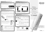 Предварительный просмотр 1 страницы golmar T-790VD Instruction Manual