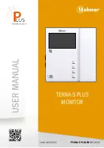 golmar TEKNA-S PLUS User Manual preview