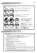 Предварительный просмотр 42 страницы golmar TSzena ML Manual