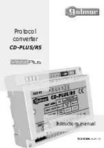 Preview for 25 page of golmar VistaPlus CD-PLUS/R5 Instruction Manual