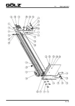 Preview for 59 page of GÖLZ Bridge Saw Original Operating Manual