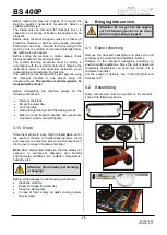 Preview for 25 page of GÖLZ BS 400P Original Operating Instructions And Spare Parts List