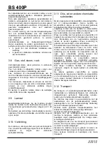 Preview for 47 page of GÖLZ BS 400P Original Operating Instructions And Spare Parts List