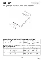 Preview for 69 page of GÖLZ BS 400P Original Operating Instructions And Spare Parts List