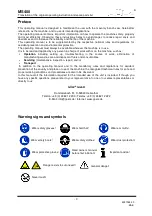 Preview for 7 page of GÖLZ MS 400 Original Operating Instructions And Spare Parts List